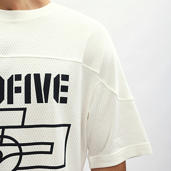 ATSW383-1 Футболка Badfive Streetball белый
